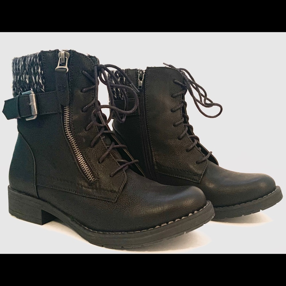 Steve Madden Womens Regan Booties Faux Leather